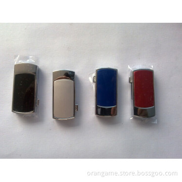Real Capacity Metal USB Flash Drive with Logo Free